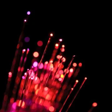 Defocused lights Stock Photos