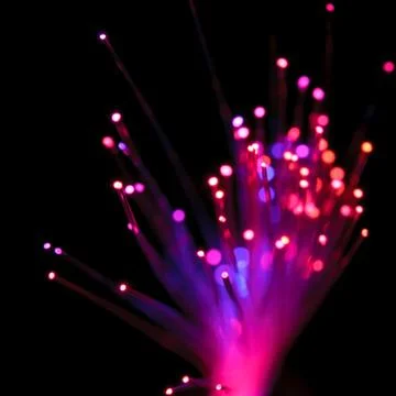 Defocused lights Stock Photos