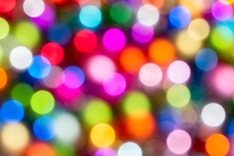Defocused ligths Foto stock