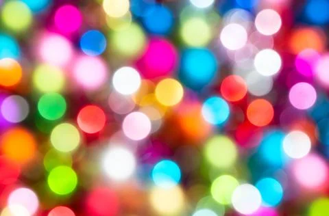 Defocused ligths Stock Photos