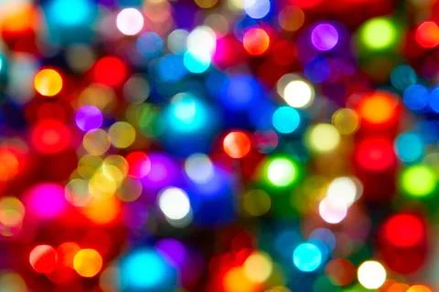 Defocused ligths Foto stock