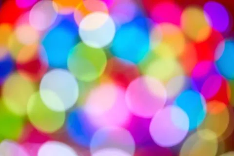 Defocused ligths Stock Photos