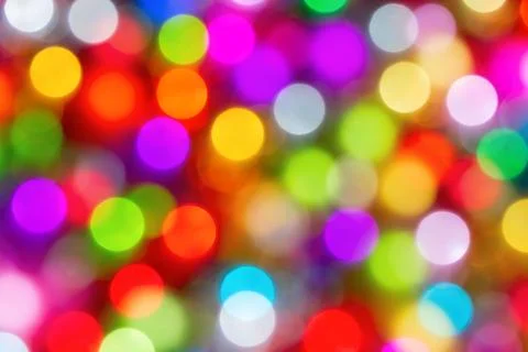 Defocused ligths Stock Photos