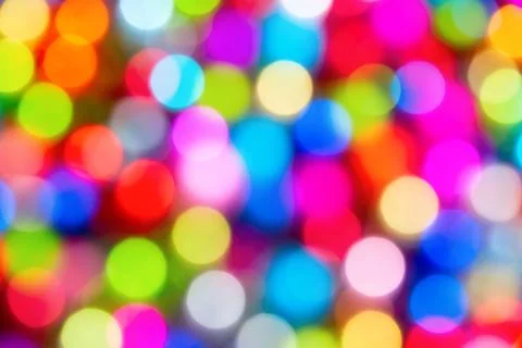 Defocused ligths Foto stock