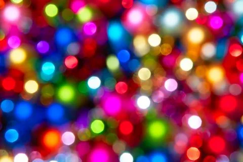 Defocused ligths Stock Photos