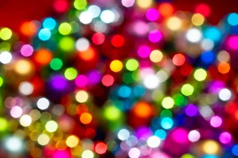 Defocused ligths Stock Photos