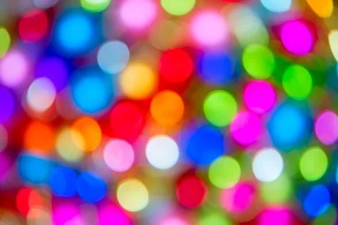 Defocused ligths Stock Photos