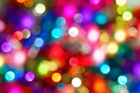 Defocused ligths Stock Photos