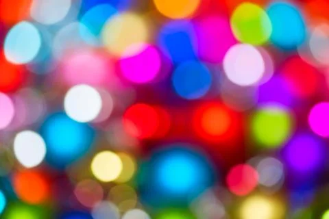 Defocused ligths Stock Photos