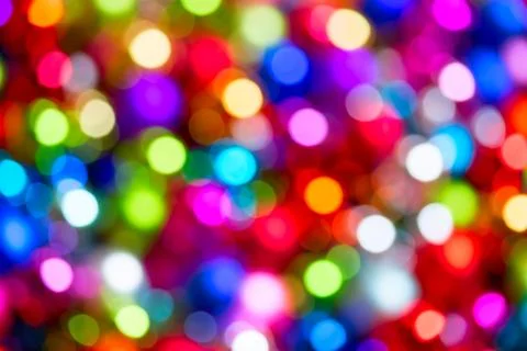 Defocused ligths Stock Photos
