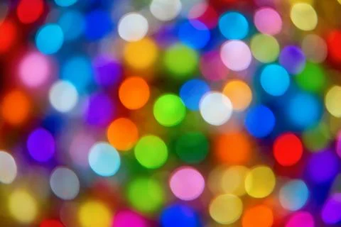 Defocused ligths Stock Photos