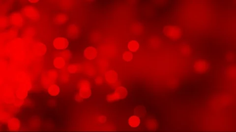 Defocused Moving Particles On Red Background Stock Footage 123907791