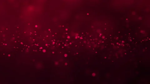 Defocused Moving Particles On Red Background Stock Footage 201233783