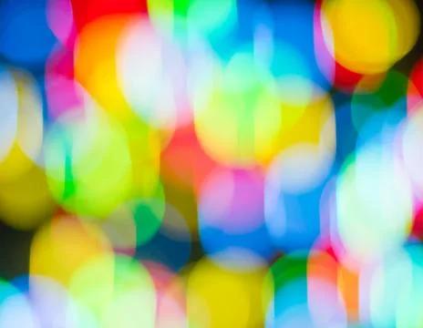 Defocused multi bokeh light Stock Photos