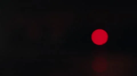Defocused night car headlights Stock Footage 63094962