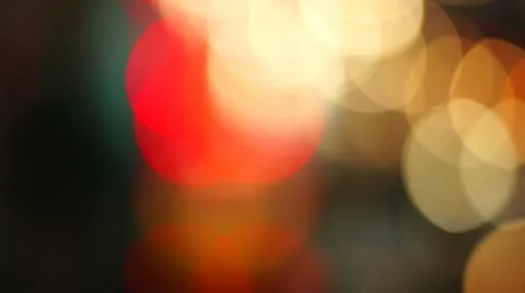 Defocused night traffic lights Stock Footage 11624272