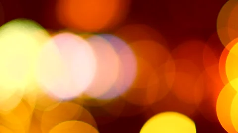 Defocused night traffic lights Stock Footage 51038565
