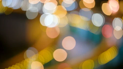 Defocused night traffic lights 스톡 동영상 94178051
