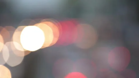 Defocused night traffic lights.mp4 Video stock 45042404