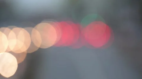 Defocused night traffic lights.mp4 Video stock 45042460