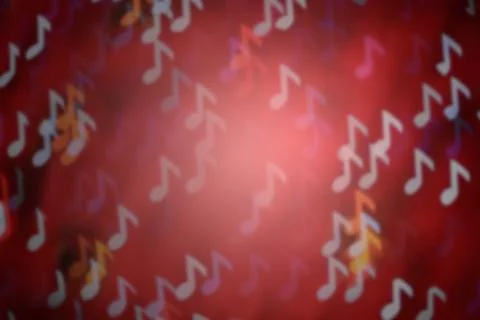 Defocused note background (bokeh), blur focus Stock Photos