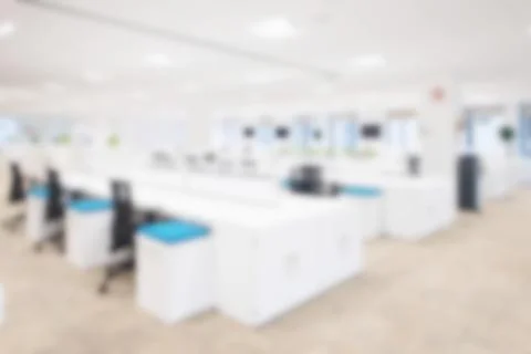 Defocused office background New Empty Office Stock Photos