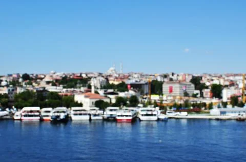 Defocused panorama. Stock Photos