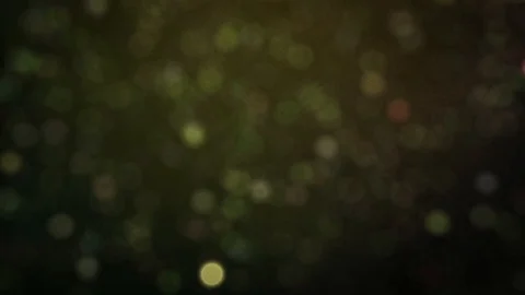 Defocused Particle Background Yellow Stock Footage 111477343