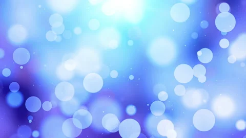 Defocused particles background blue video Stock Footage 148319972
