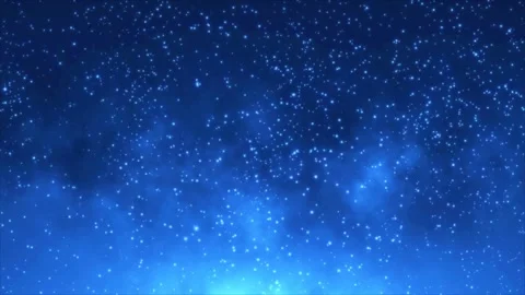 Defocused particles background dark blue Stock Footage 257969224