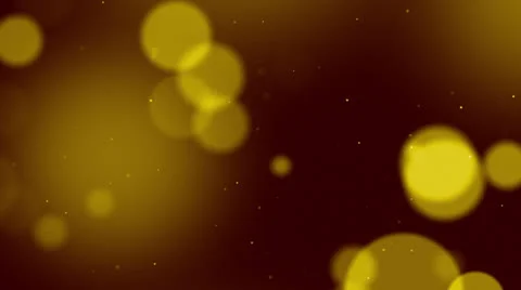 Defocused particles background. Yellow. Looped 動画素材 25188823