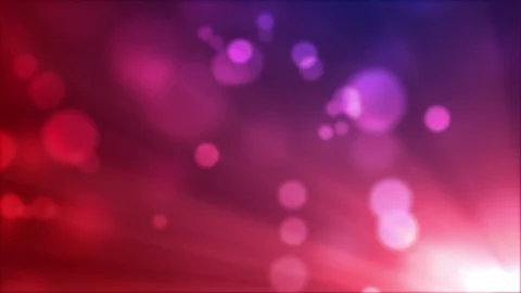 Defocused Particles With Light Rays Video stock 106254191