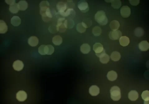 Defocused point light sources on dark background. Bokeh abstract texture. Stock Illustration