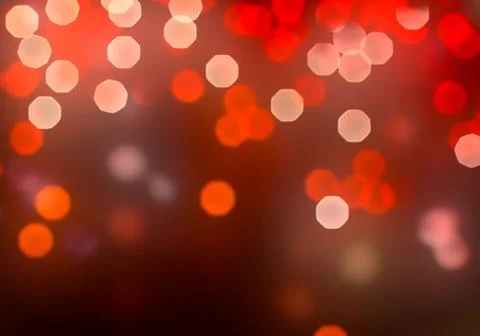 Defocused point light sources on dark background. Bokeh abstract texture. Stock Illustration