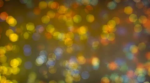 Defocused point light sources on dark background. Bokeh abstract texture. Stock Illustration