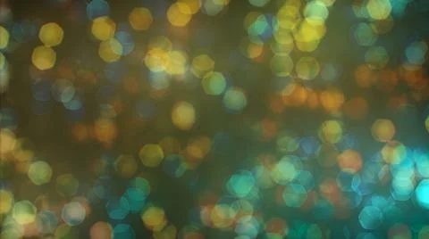 Defocused point light sources on dark background. Bokeh abstract texture. Stock Illustration