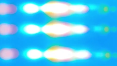 Defocused prism lights pattern on changing blue and pink gradient Stock Footage 317301546