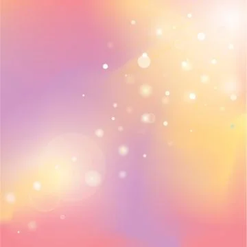 Defocused rays lights bokeh abstract vector banner Stock Illustration