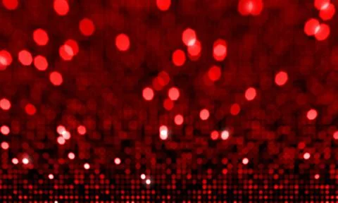 Defocused red blinking background Stock Illustration