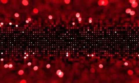 Defocused red glittering background Stock Illustration