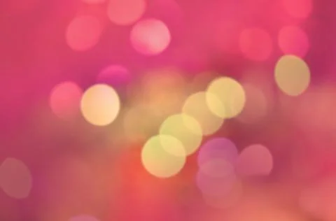 Defocused red light background. Red glitter vintage lights. Фото