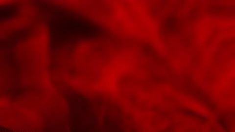 Defocused red moving soft metal curves abstract background 動画素材 194427633