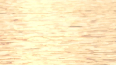 Defocused shot of small ripple wave in sea, shiny sparkling sunlight reflecti Stock Footage 130580150