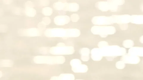 Defocused shot of small ripple wave in sea, shiny sparkling sunlight reflecti Stock Footage 130584428