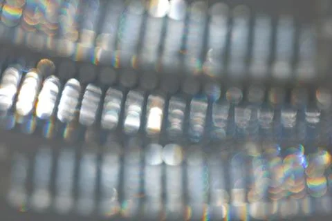 Defocused silver and gray abstract background with shimmering reflections, .. 库存照片
