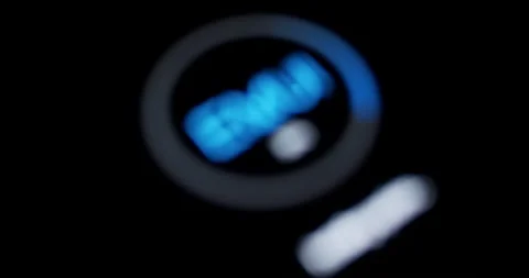 Defocused Smartphone Screen - Installation Loading Progress - Defocused Concept Stock Footage 189463175