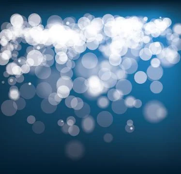 Defocused snow Stock Illustration