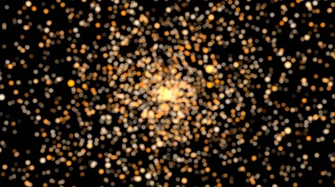 Defocused sparks Stock Footage 52057215
