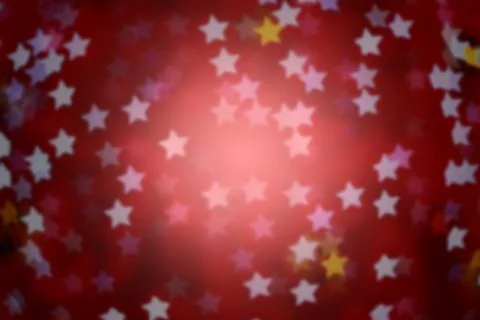 Defocused star background (bokeh), blur focus Stock Photos