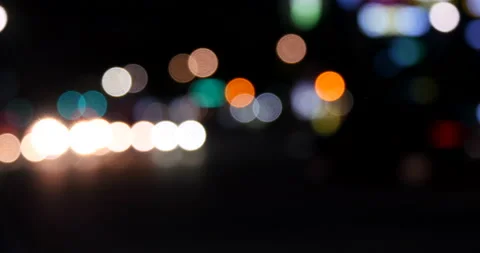 Defocused traffic environment crossroad Stock Footage 162591180